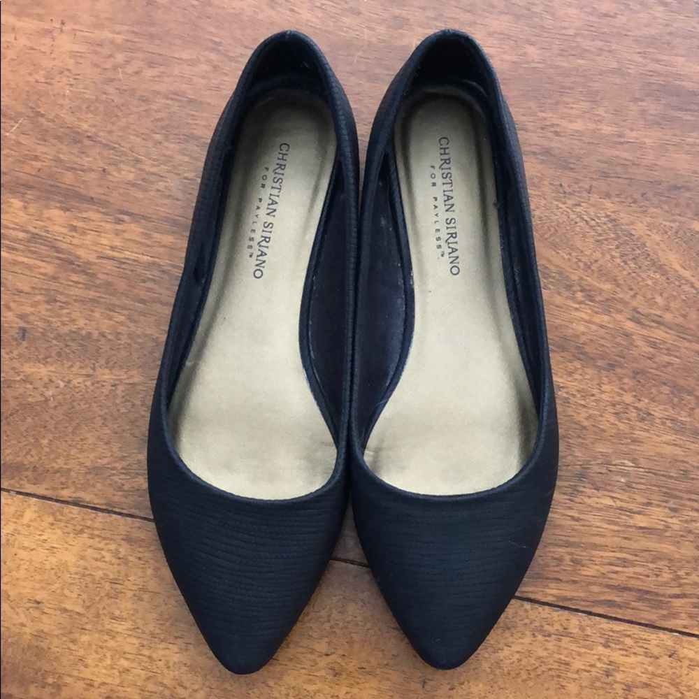 Black flats